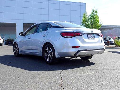 Brilliant Silver 2021 Nissan Sentra SV