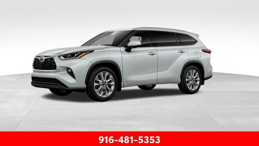 Wind Chill Pearl 2026 Toyota Highlander Hybrid Limited