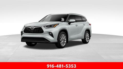 Wind Chill Pearl 2026 Toyota Highlander Hybrid Limited