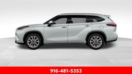 Wind Chill Pearl 2026 Toyota Highlander Hybrid Limited