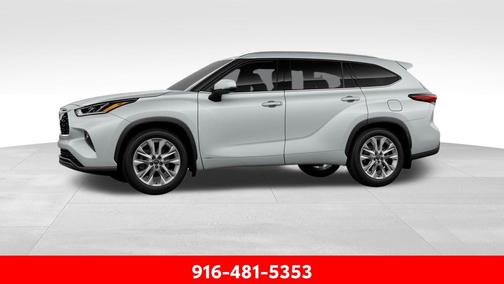 Wind Chill Pearl 2026 Toyota Highlander Hybrid Limited