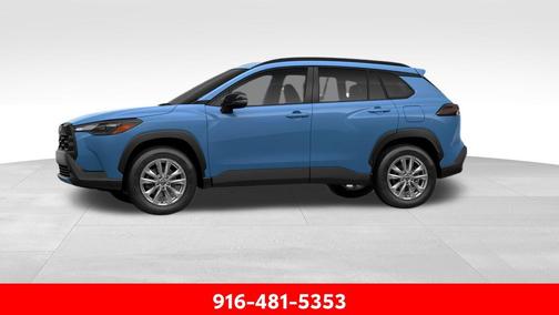 Cavalry Blue 2026 Toyota Corolla Cross LE