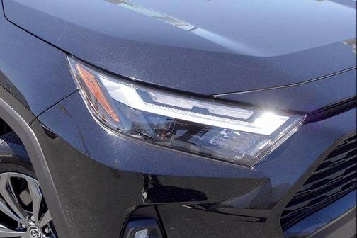 Midnight Black Metallic 2025 Toyota RAV4 Hybrid XLE Premium