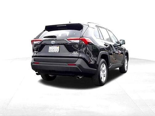Midnight Black Metallic 2021 Toyota RAV4 Hybrid XLE