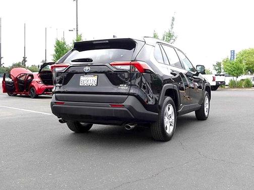 Midnight Black Metallic 2021 Toyota RAV4 Hybrid XLE