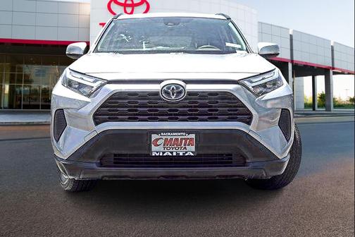 Silver Sky Metallic 2023 Toyota RAV4 Hybrid LE