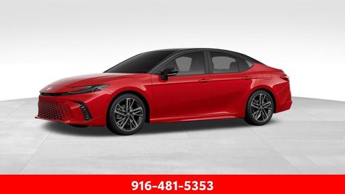 Supersonic Red w/Midnight Black Metallic Roof 2026 Toyota Camry XSE