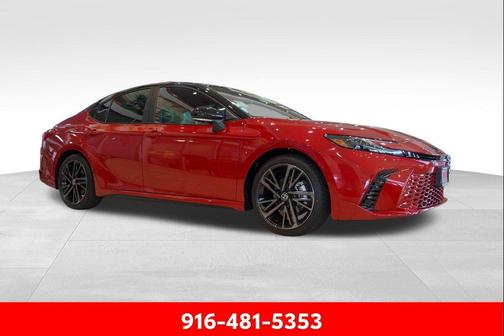 Supersonic Red w/Midnight Black Metallic Roof 2026 Toyota Camry XSE