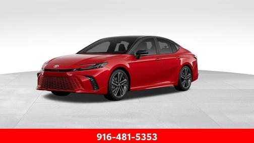 Supersonic Red w/Midnight Black Metallic Roof 2026 Toyota Camry XSE