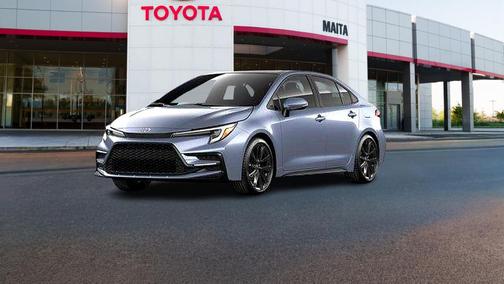 Blue 2026 Toyota Corolla XSE