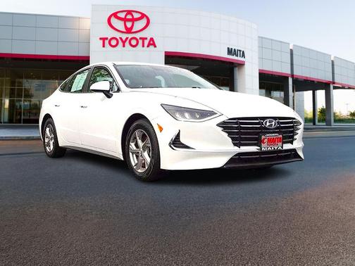 Quartz White 2020 Hyundai SONATA SE