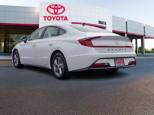 Quartz White 2020 Hyundai SONATA SE