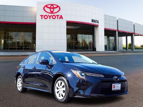 Black 2025 Toyota Corolla LE