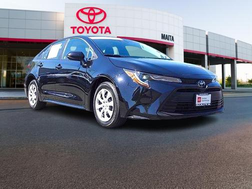 Black 2025 Toyota Corolla LE