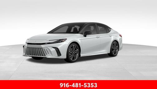 White 2026 Toyota Camry XSE