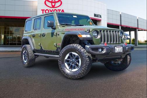 Sarge Green Clearcoat 2022 Jeep Wrangler Unlimited Rubicon