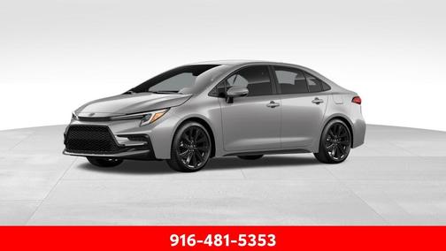 Classic Silver Metallic 2026 Toyota Corolla Hybrid SE
