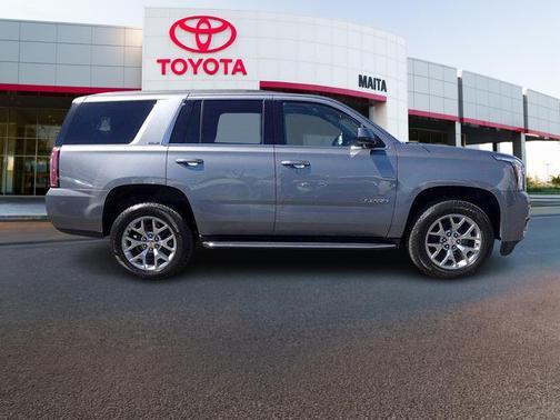 Satin Steel Metallic 2019 GMC Yukon SLE