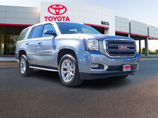 Satin Steel Metallic 2019 GMC Yukon SLE
