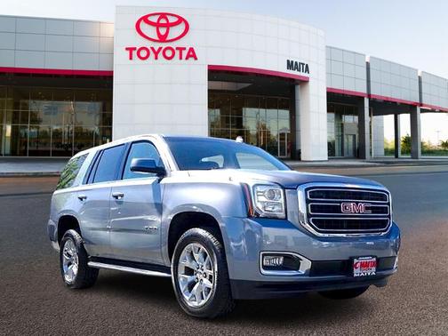 Satin Steel Metallic 2019 GMC Yukon SLE