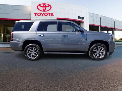 Satin Steel Metallic 2019 GMC Yukon SLE
