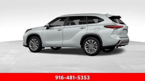 Wind Chill Pearl 2026 Toyota Highlander Hybrid Platinum