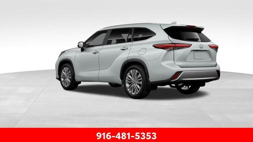 Wind Chill Pearl 2026 Toyota Highlander Hybrid Platinum