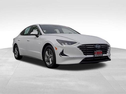 Quartz White 2020 Hyundai SONATA SE