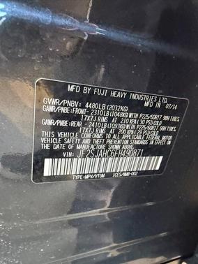 2015 Subaru Forester 2.5i Limited