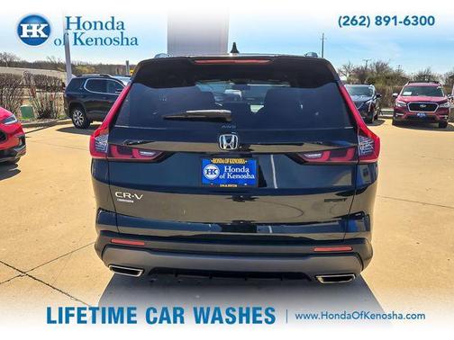 Crystal Black Pearl 2024 Honda CR-V Hybrid Sport