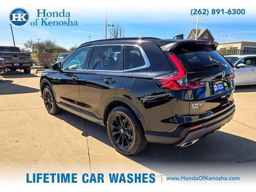 Crystal Black Pearl 2024 Honda CR-V Hybrid Sport