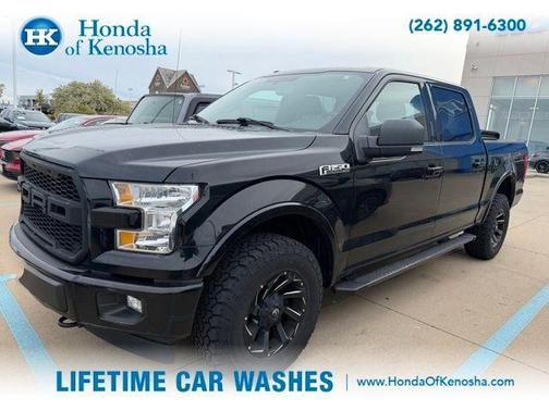 Shadow Black 2017 Ford F-150 XLT