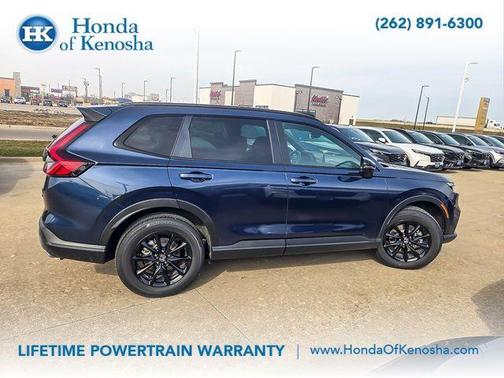 Blue Metallic 2026 Honda CR-V Hybrid Sport