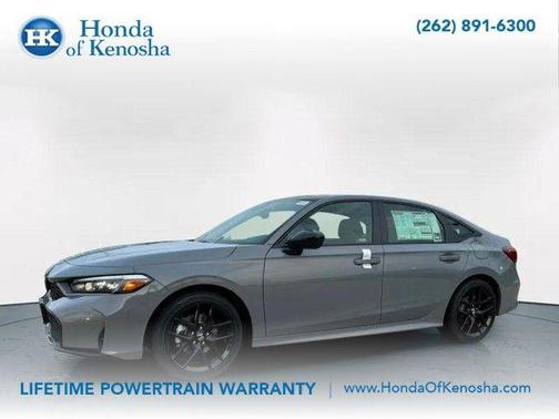 Urban Gray Pearl 2026 Honda Civic Hybrid Sport