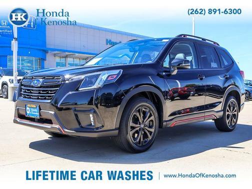 Crystal Black Silica 2024 Subaru Forester Sport