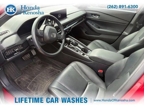Red 2024 Honda Accord Hybrid Sport-L