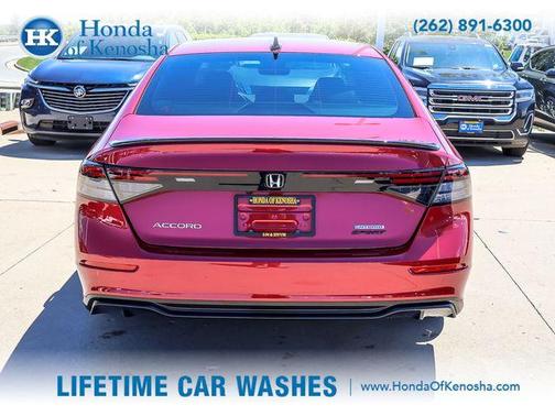 Red 2024 Honda Accord Hybrid Sport-L