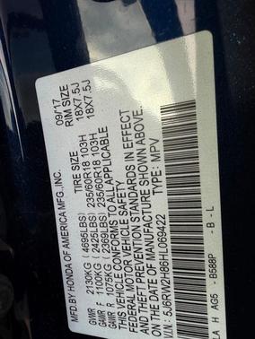 2017 Honda CR-V EX-L