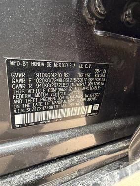 2025 Honda HR-V EX-L