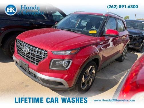 Scarlet Red Pearl 2022 Hyundai VENUE Limited