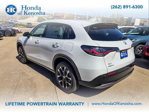 Platinum White 2026 Honda HR-V EX-L