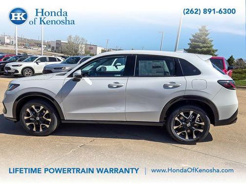 Platinum White 2026 Honda HR-V EX-L