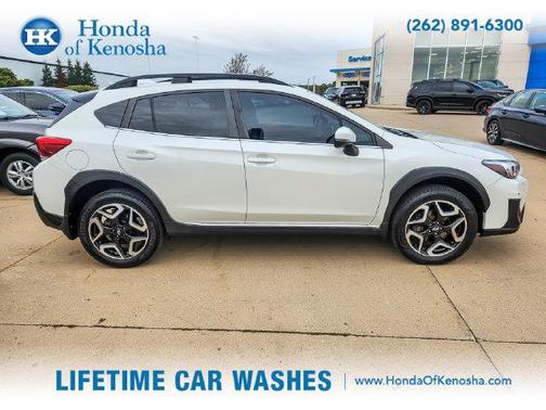 Crystal White Pearl 2020 Subaru Crosstrek Limited