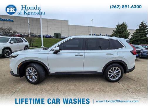 Platinum White Pearl 2024 Honda CR-V EX-L