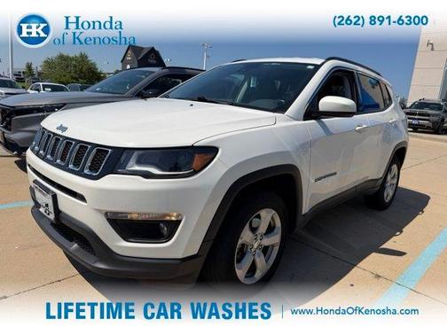 White Clearcoat 2018 Jeep Compass Latitude