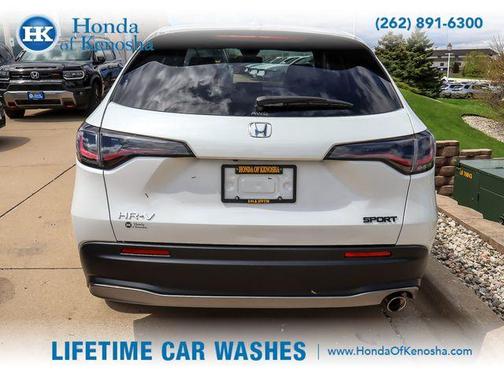 Platinum White Pearl 2025 Honda HR-V Sport