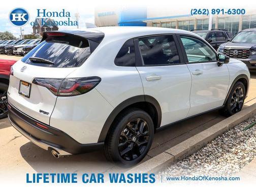 Platinum White Pearl 2025 Honda HR-V Sport