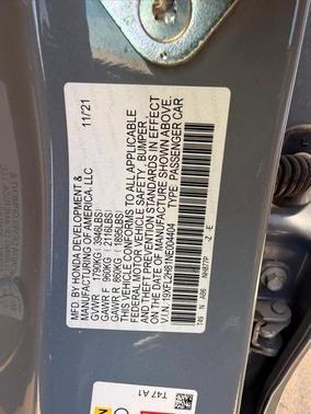 2022 Honda Civic Sport