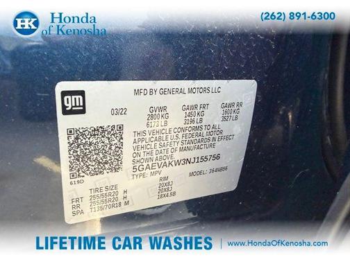 Blue Metallic 2022 Buick Enclave Essence