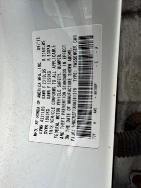 2017 Honda Accord Sport SE